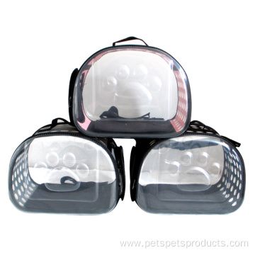 PET transparent Carrierfolding Pet Carrier